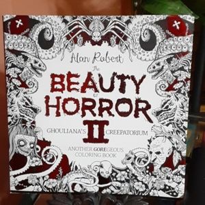 The Beauty of Horror II Coloring Book